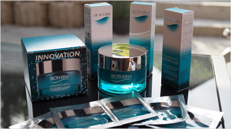 Die Verwöhnphase mit BIOTHERM startet.