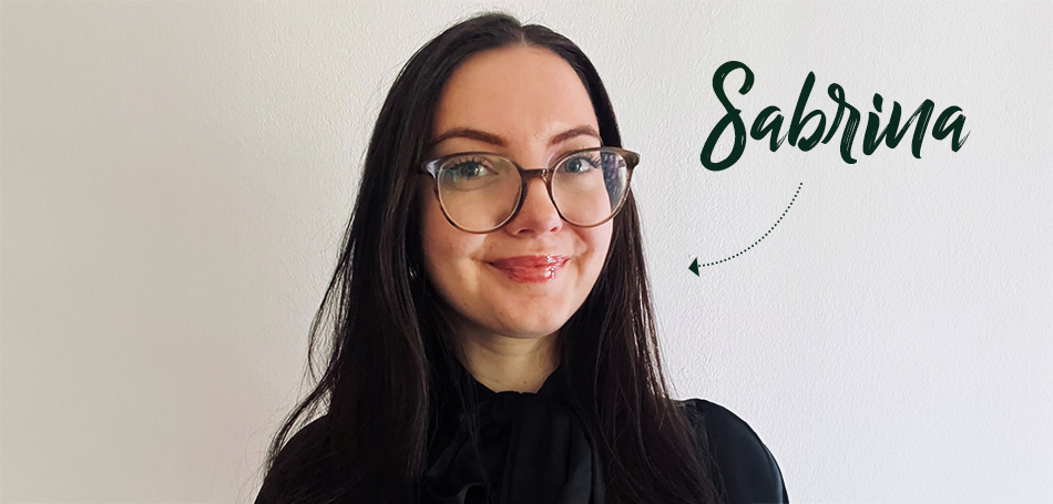 Unsere Ansprechpartnerin im Projekt: Sabrina 