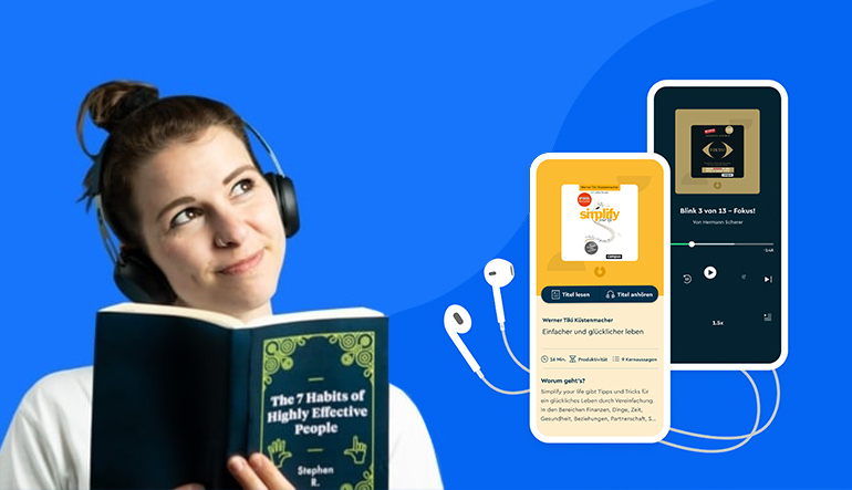 Blinkist bringt große Ideen auf den Punkt