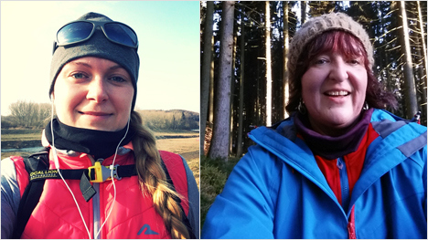 Mit eiserner Disziplin, regelmäßigen Workouts und Sporteinheiten...