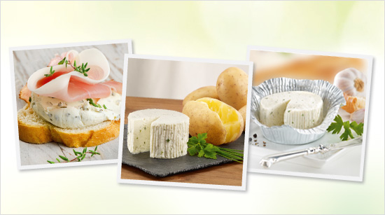 Boursin passt zu Brot oder Gschwellti und schmeckt auch pur köstlich: Seine erlesenen Zutaten machen den Frischkäse aromatisch und vollmundig.