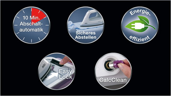 Dank intelligenter Funktionen sorgt die CareStyle 5 für Sicherheit beim Bügeln und erleichtert die Pflege des Geräts – nur Bügeln müssen wir noch selbst.