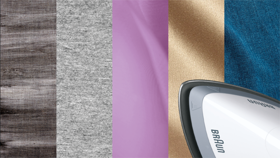 Die iCare Technologie bietet EINE optimale Temperatur für ALLE bügelechten Textilien.