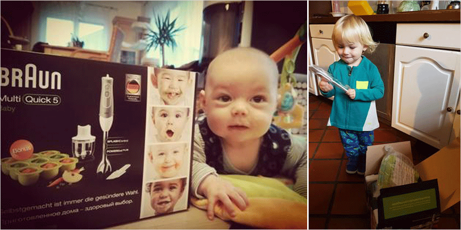 Gemeinsam haben wir das Braun Startpaket erkundet, ...