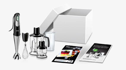 Braun Multiquick 7 MQ 745 Aperitive - Startpaket