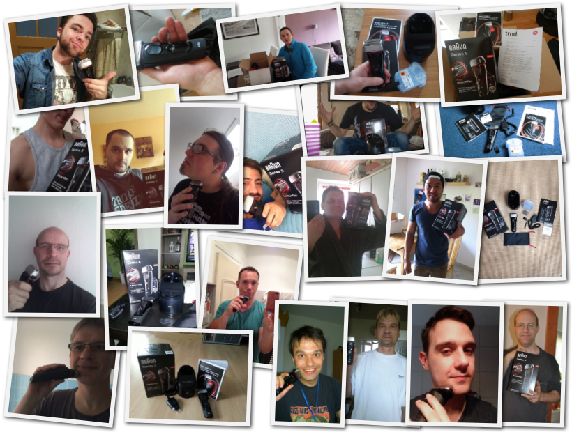 Eindrücke der Teilnehmer Braun Series 5