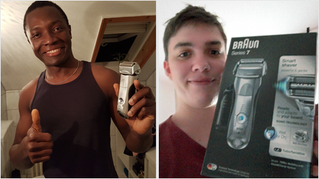 Gemeinsam haben wir den Braun Series 7 kennengelernt und uns ein Bild von seinen verschiedenen Funktionen gemacht. 