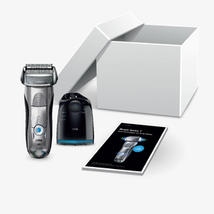 Das Braun Series 7 Startpaket in der Variante premium silber