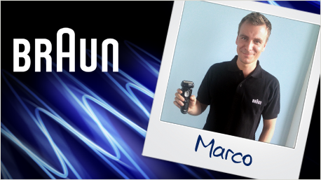 Marco, unser Ansprechpartner bei Braun