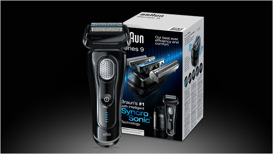 Der Braun Series 9 bietet dank moderner Technik eine besonders gründliche Rasur. Jetzt gibt es den Premium-Elektrorasierer auch im schicken, schwarzen Design.  