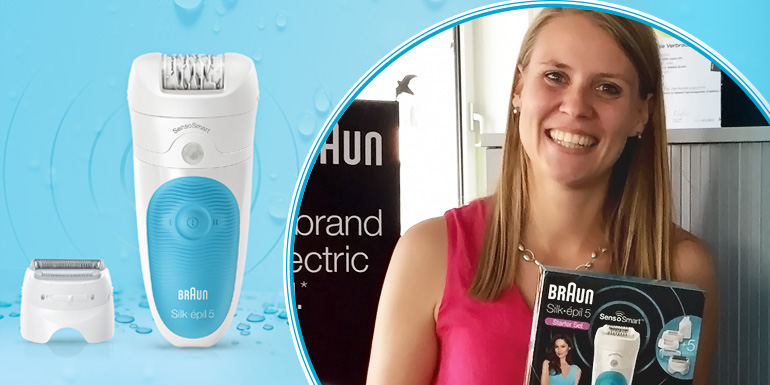 Cathrin ist unsere Ansprechpartnerin bei Braun. 