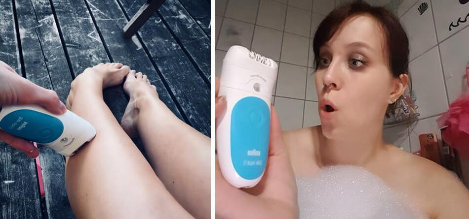 ... als Epilier-Neulinge viel über das Thema erfahren und wertvolle Erfahrungen gesammelt, ...