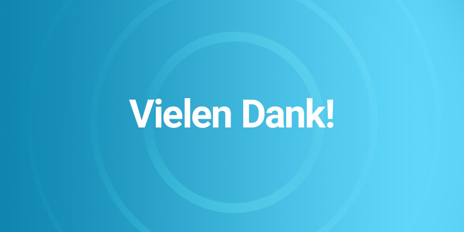 Das Team von Braun sagt: Vielen Dank!