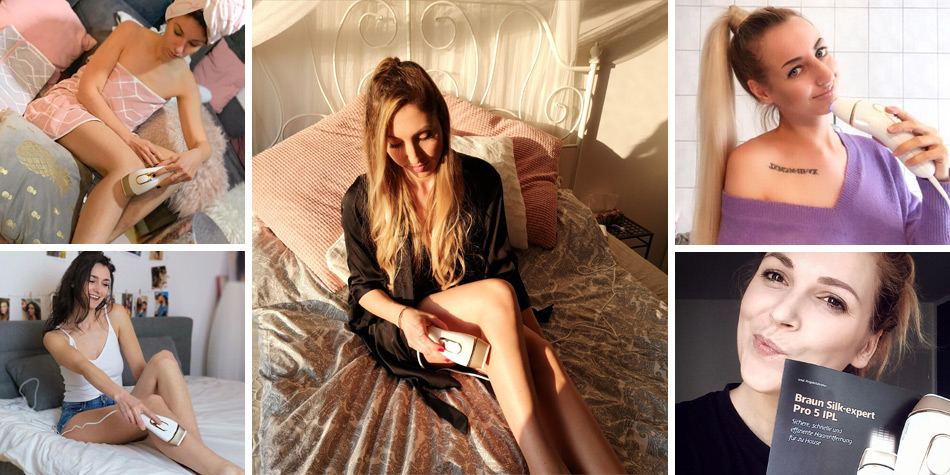 Unsere Fotomomente mit dem Braun IPL.