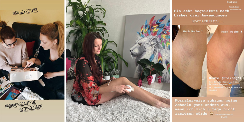 Wir posten unsere Eindrücke vom Braun Silk-expert Pro 5 IPL online. 