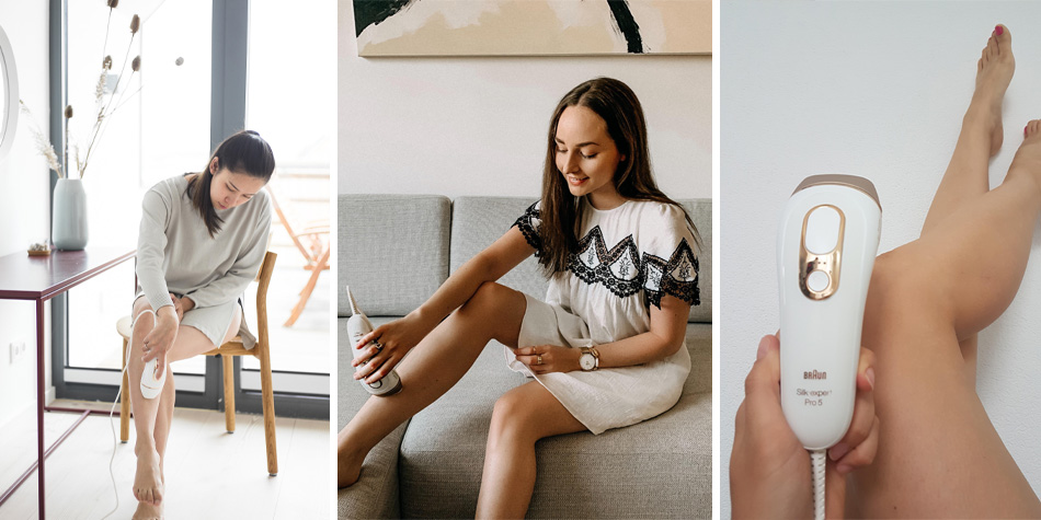 Wir wenden den Braun Silk-expert Pro 5 IPL seit etwa zwei Monaten an.