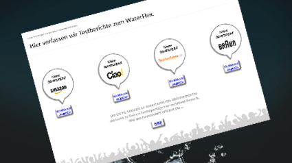 Unsere Testberichte zum Braun WaterFlex - so geht's.