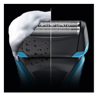 Die Wet & Dry Funktion des Braun WaterFlex