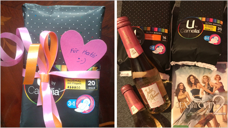 Wir entdecken die U by Camelia Ultra Binden gemeinsam mit unseren Freundinnen.