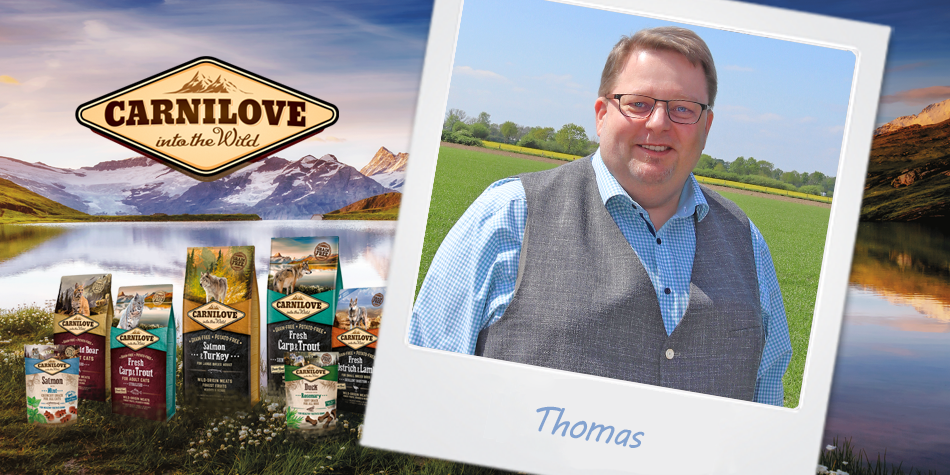 Unser Ansprechpartner bei Carnilove: Thomas