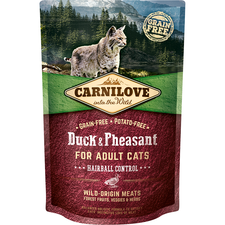 Lieblingssorte: "Duck & Pheasant - Hairball Control"