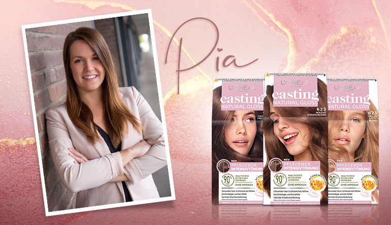 Unsere Ansprechpartnerin Pia