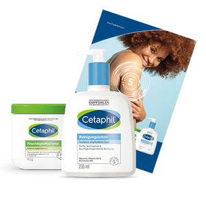 Cetaphil Feuchtigkeitscreme + Reinigungslotion