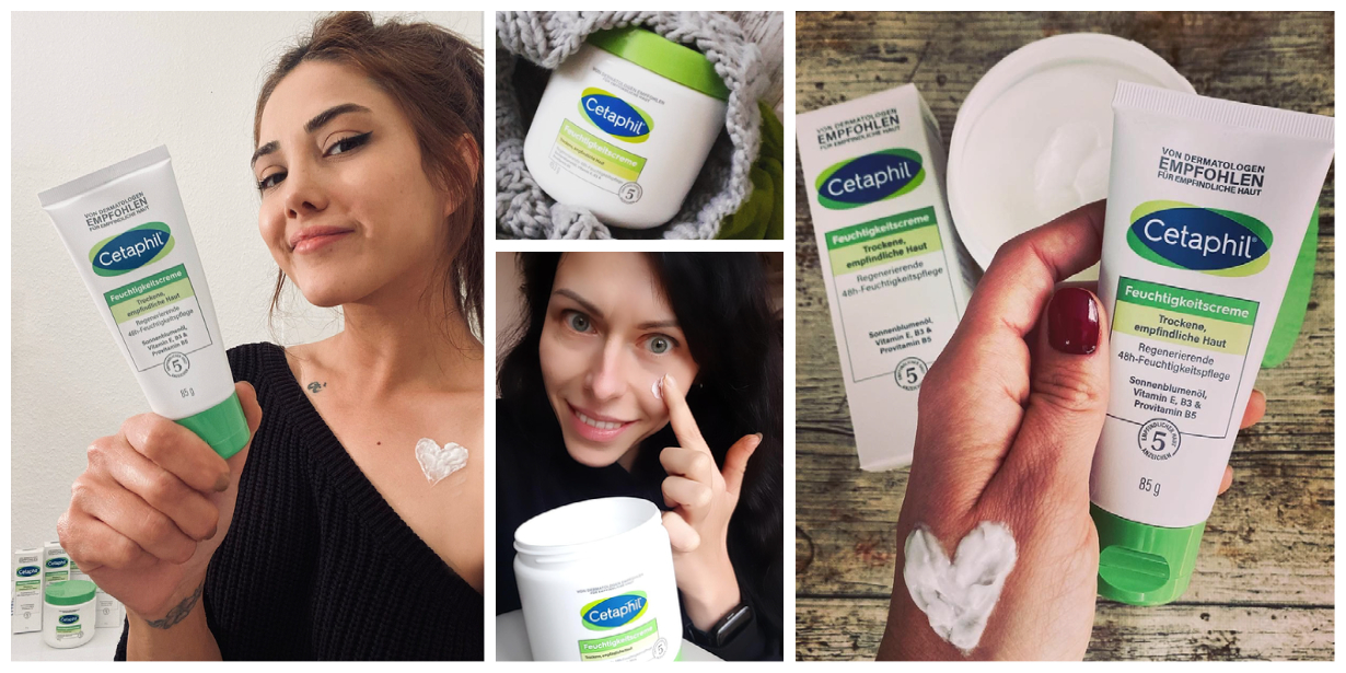 Unsere Highlights mit der Cetaphil® Feuchtigkeitscreme