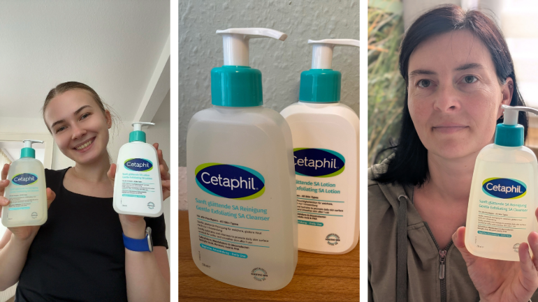 Cetaphil® SA Cleanser & Lotion