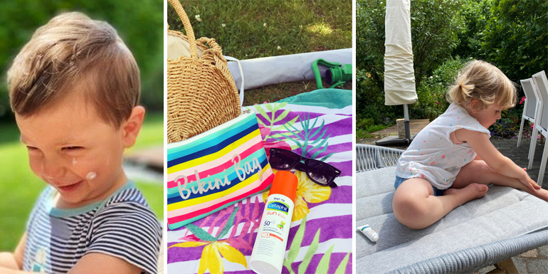 Dann können die Vorbereitungen in Sachen Sonnenschutz beginnen...