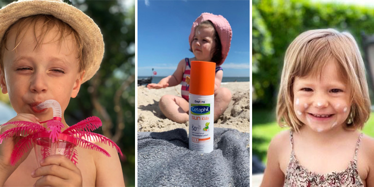 ... für eine tolle Zeit unter freiem Himmel mit Cetaphil® Sun Daylong™ Kids SPF 50+.