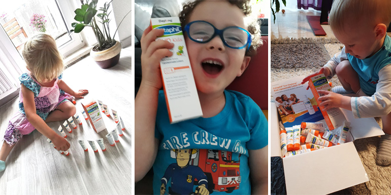 Unsere schönsten Momente mit Cetaphil® Sun Daylong™ Kids Liposomole Lotion SPF 50+