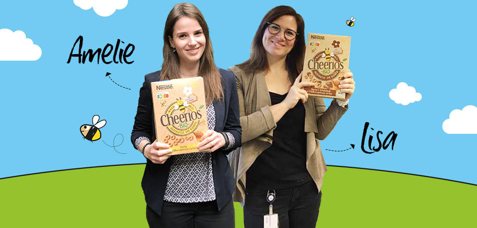 Lisa und Amelie sagen Hallo!