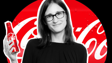 Unsere Ansprechpartnerin bei Coca-Cola: Cristina.
