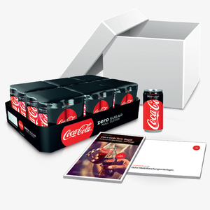 Das Coca-Cola Zero Sugar - Null Zucker Startpaket.