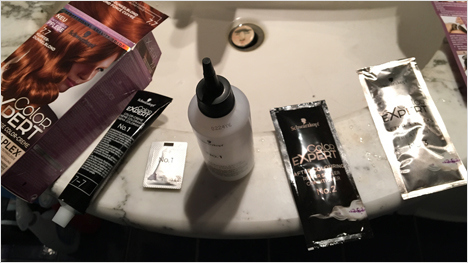 Drei Pflegeschritte mit Color Expert