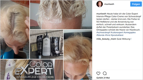 Ob in sozialen Netzwerken wie z.B. Instagram ...