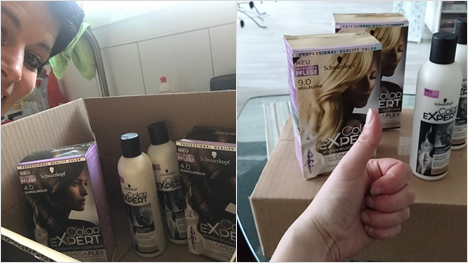 Schwarzkopf Color Expert: Die Startpakete kommen an.