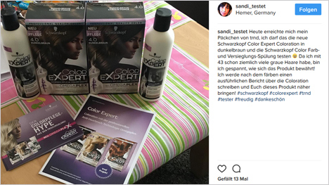 Ob in sozialen Netzwerken wie z.B. Instagram ...