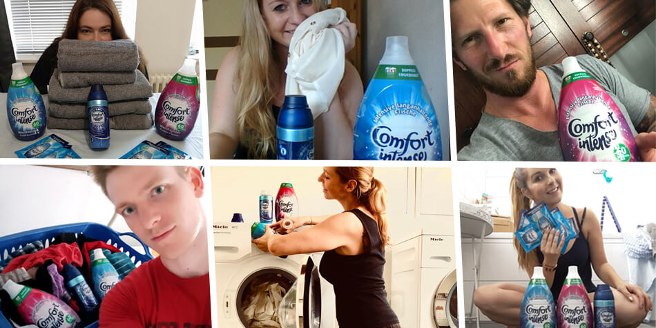 Comfort Intense: Styling fängt beim Waschen an.