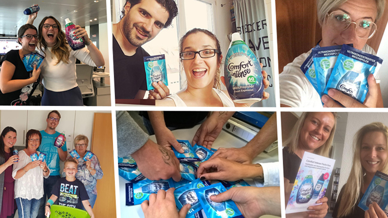 Comfort Intense: Vom Duft verzaubert.