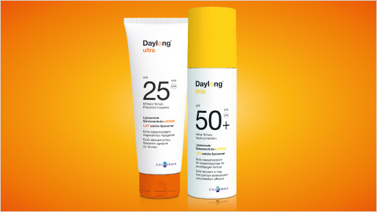 Ob bei Erwachsenen oder Kindern: Die liposomalen Sonnenschutz-Lotionen von Daylong&trade; schützen die Haut vor UVA- und UVB-Strahlen.
