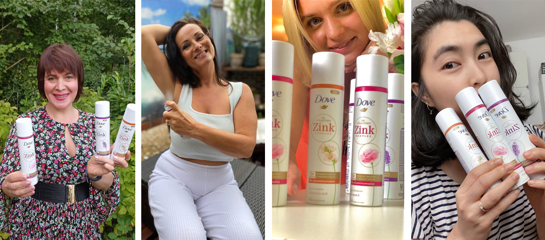 So machen wir die stärksten Dove Deos bekannt!