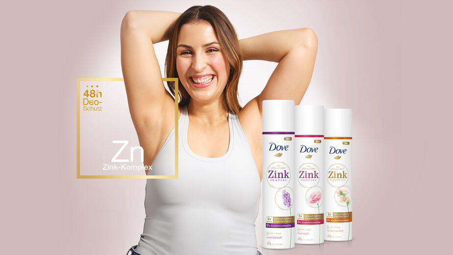 Dove 0% Deo mit Zink-Komplex