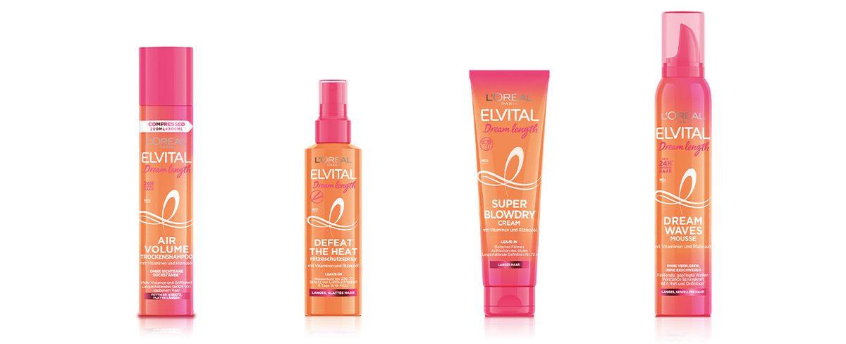 L'Oréal Paris Elvital Dream Length Styling Produkte