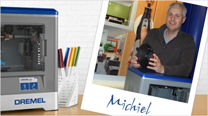 Michiel, unser Ansprechpartner bei Dremel.