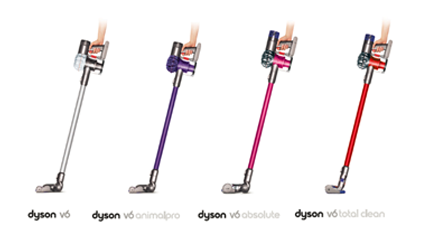 Das V6 Produkt-Sortiment