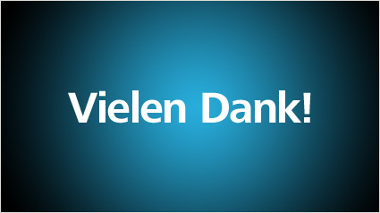 Vielen Dank!