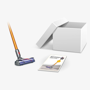 Das Startpaket im Dyson trnd-Projekt.