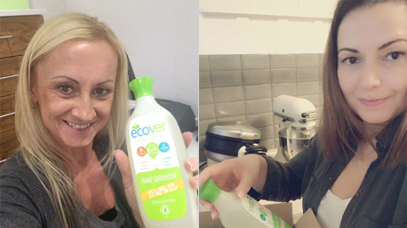 Das Ecover Hand-Spülmittel wurde von Groß ...